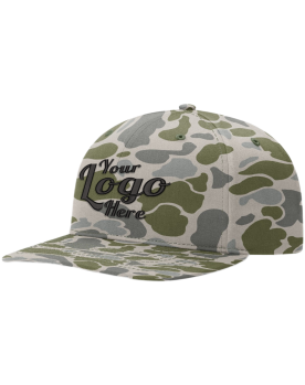Richardson Printed Camo Twill Snapback Hats Image 0