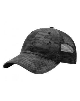 Richardson Camo Garment Washed Trucker Hats Image 1
