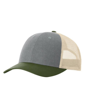 Richardson 115 Tri Color Low Profile Trucker Hats