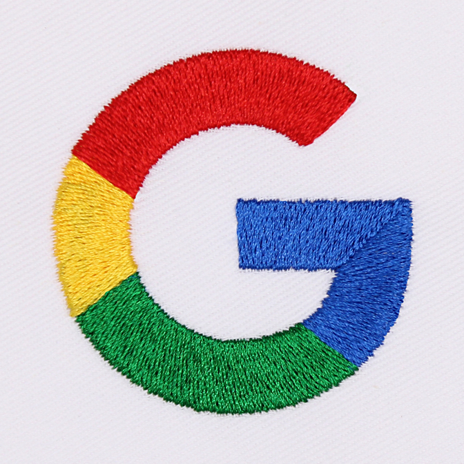 Custom Embroidery for Google by Richardson Hats
