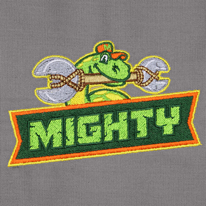 Custom Embroidery for Mighty Plumbing & Heating by Richardson Hats