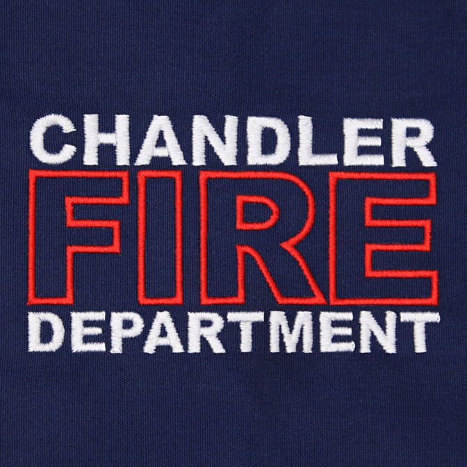 Custom Embroidery for Chandler Fire Department by Richardson Hats