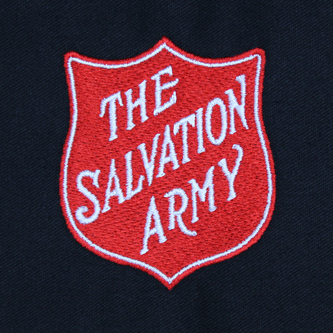 Custom Embroidery for The Salvation Army by Richardson Hats