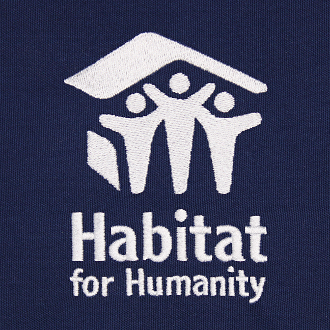 Custom Embroidery for Habitat for Humanity by Richardson Hats